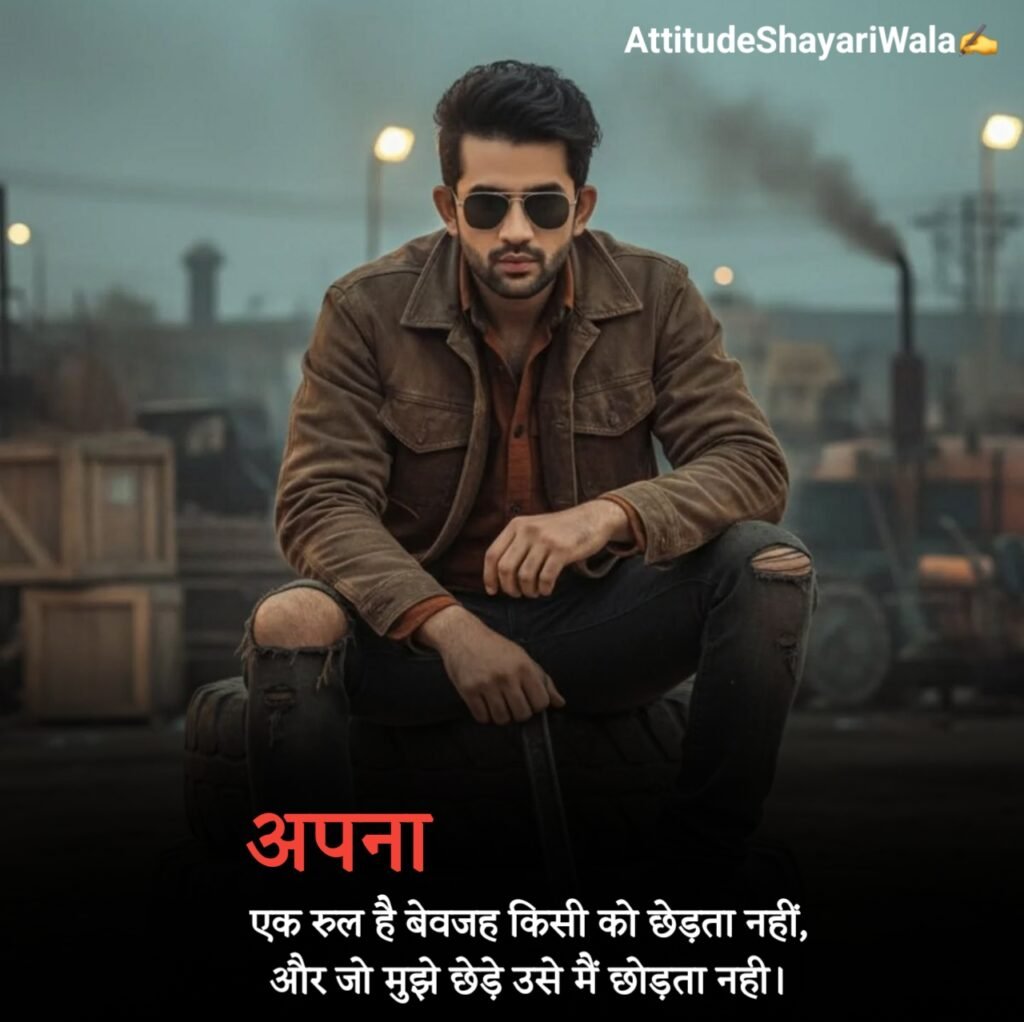 Attitude Boy Shayari