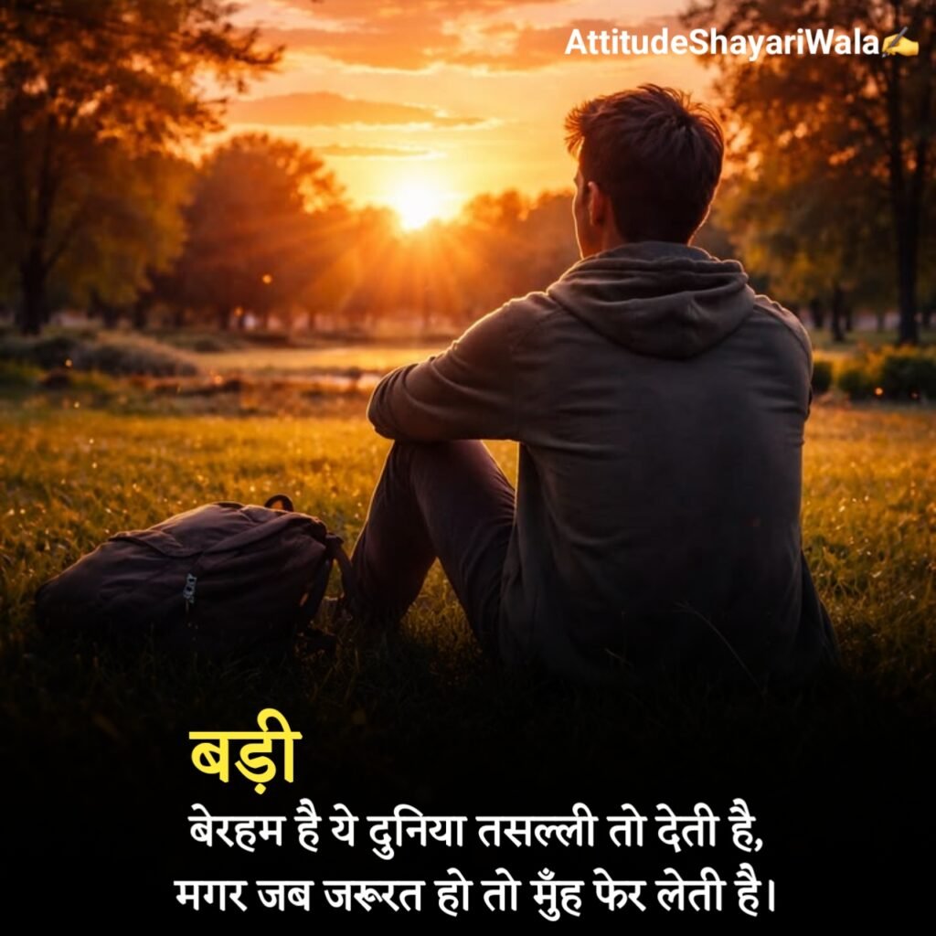 Sad Shayari in Hindi